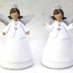 ANJO ASAS PRATA E COROA 13,X7,5X5CM