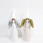 MENINA ANJO BRANCO / ROSA PEQ.