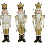 FIGURA SOLDADO BRANCO 9,5X10X30,5CM