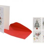 CARTÃO DE NATAL C/ENVELOPE 17X12CM