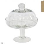 PRATO DE BOLO C/TAMPA 19X23CM