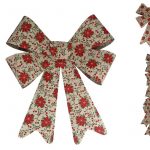 LAÇO POINSETIA DEC. 29X44CM