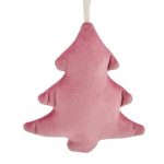 PINHEIRO VELUDO PENDU. COR:ROSA 2X10X9CM
