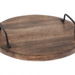 BASE MADEIRA C/PEGA DIA.30X6ALT. CM