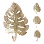 FOLHA METAL 14X22X7CM COR:OURO