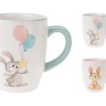 CANECA C/COELHO 10CM