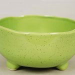 TAÇA CERAMICA DIA.17XALT.8CM COR:VERDE