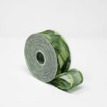 FITA FOLHAS FIBRA 4CMX25MTS COR:VERDE