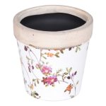 VASO CERAMICA FLORES PEQ.