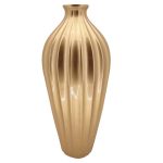 CERAMICA- JARRA CANELADA 60CM ALT.