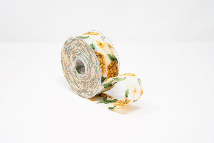 30A7300133 FITA HORTENSIA 4CMX25MTS COR:AMARELO - Image 1