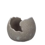 VASO GLOBO RACHADO DIA.14.5X12.5ALT.CM