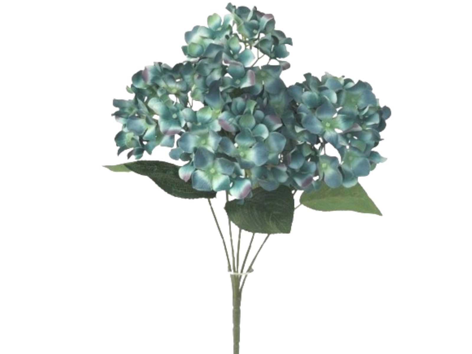 3329-10. FLOR ARTIFICIAL - RAMO HYDRANGEAS COR:AZUL - Image 1