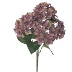 FLOR ARTIFICIAL - RAMO HYDRANGEAS COR:LILAS