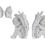FIGURA DE ANJO RESIANA SENTADO