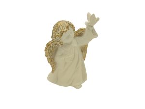 CERAMICA- ANJO C/POMBA ALT. 30.5X20L. CM