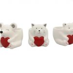 FIGURAS ANIMAIS C/CORAÇAO 10X8,6 H9