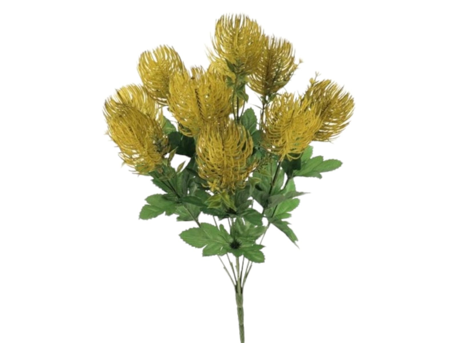 7343-09. ARTIFICIAL- RAMO CENTAUREA COR:VERDE - Image 1
