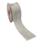 FITA VELUDO 4CMX10MTS COR:PRATA