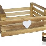 CAIXA MADEIRA C/CORACAO