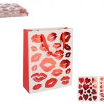 SACO AMOR 32X26X10CM COR:VERMELHO