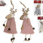 CONJ.2 RENAS PENDENTES 17CM