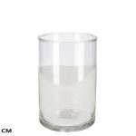 CILINDRO VIDRO DIA.10X15ALT.CM