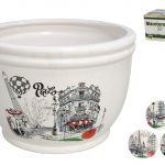 VASO DOLOMITA 22,5X15,5CM CIDADES SORTIDOS