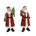 FIGURA PAI NATAL 9X7,5X19,5CM