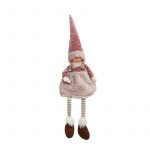 MEININA SENTADA ROSA 58X16X10CM