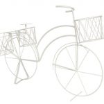 BICICLETA BRANCO C/3 VASOS