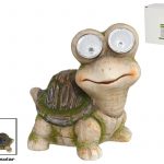 TARTARUGA LUZ SOLAR 13X13X10,5CM