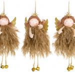 ANJO OURO C/COROA 17CM