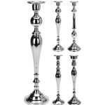 CASTIÇAL PRATA 48CM