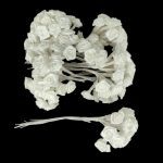 SACO FLOR 2CM C/12 MOLHOS COR:PEROLA