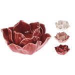 SUPORTE PARA VELAS CERAMICA 10X6CM