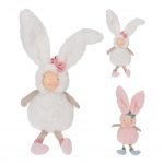 MENINOS COELHO SENTADO 40CM