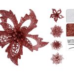 FLORES C/CLIP 12CM 3PCS