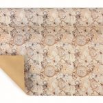 CELOFANE RELOGIO BICOLOR 80CMX20MTS COR:BEGE