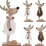 RENA MADEIRA C/PELO 30CM EM PE