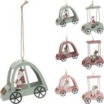 CARRO DECOR. C/FIGURA NATAL