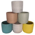 CERAMICA- CACHEPO 13X13X12,5 CM