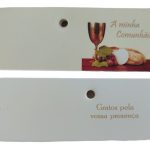 ETIQ. LEMBRANÇAS SACO C/50UNID "COMUNHAO" ALT. 2.5X6.5CM C.