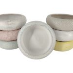 CERAMICA- FLOREIRA BAIXA GRANDE D.20X7.5ALT.