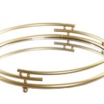 CENTRO MESA METAL ESPELHO DIA.30X5,5ALT.