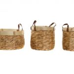 CESTA CONJ.3 BAMBU GRD-DIA.40X24CM ALT. NATURAL CASTANHO