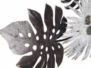 DECORACAO PAREDE METAL 136X12X70