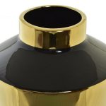 JARRAO PORCELANA DIA.19X40ALT. PRATO/OURO