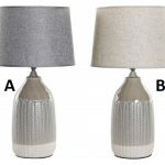 CANDEEIRO DE MESA PORCELANA 33X33X58 2 MOD.