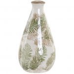 JARRAO BRANCO CERAMICA FOLHAS 11X11X21